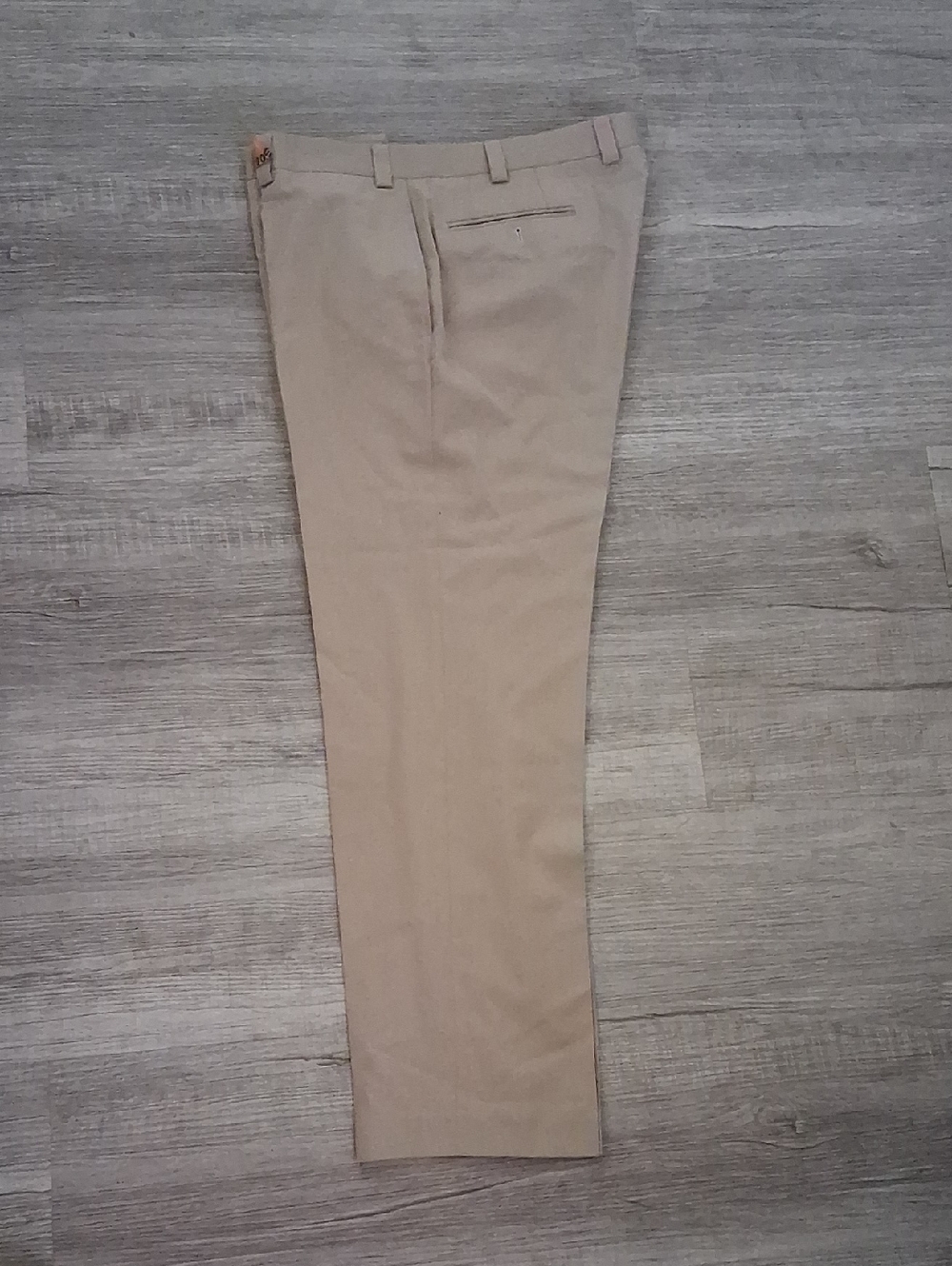 Calvin Klein Men's Flat-Front Chinos - Tan